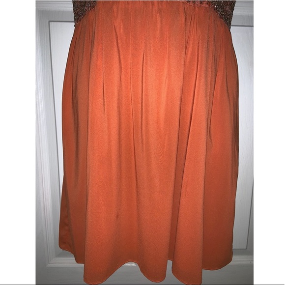 Alice & Olivia Orange Sheath Dress - Picture 6 of 15
